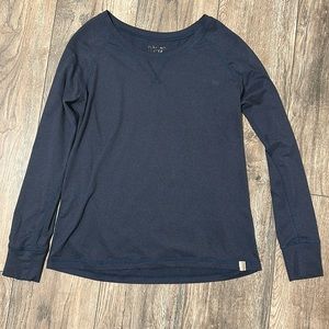 Marine Layer Navy Long Sleeve Top